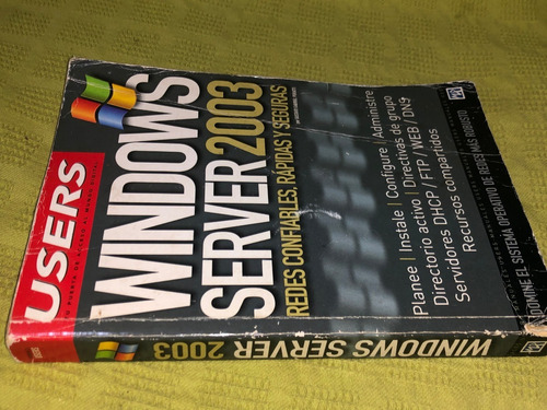 Windows Server 2003 - Gustavo Gabriel Poratti - Users (Usado)