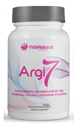 L-arginina. Argi7. Vida Natural