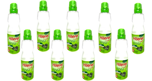 Edulcorante Hileret Stevia Forte Liquido 200 Ml Pack X9