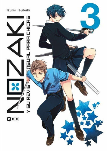 Nozaki Y Su Revista Mensual Para Chicas Vol. 03, De Tsubaki, Izumi. Editorial Ecc Ediciones, Tapa Blanda En Español, 2021