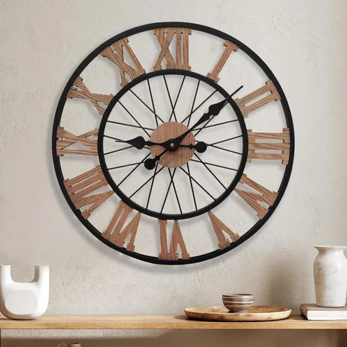 Reloj pared numeros romanos hotsell