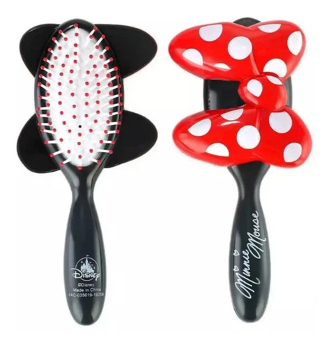 Imagen 5 de 7 de Cepillo De Minnie Y Mickey Mouse Para El Cabello Importados