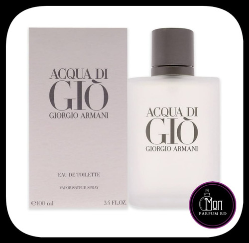 Perfume Acqua Di Gio Men By Giorgio Arman. Entrega Inmediata