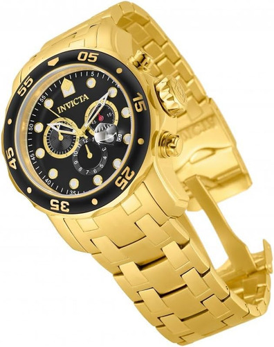 Reloj Invicta Para Hombre 0072 Pro Diver Collection Chapado