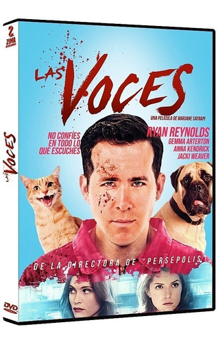Las Voces The Voices Ryan Reynolds Pelicula Dvd