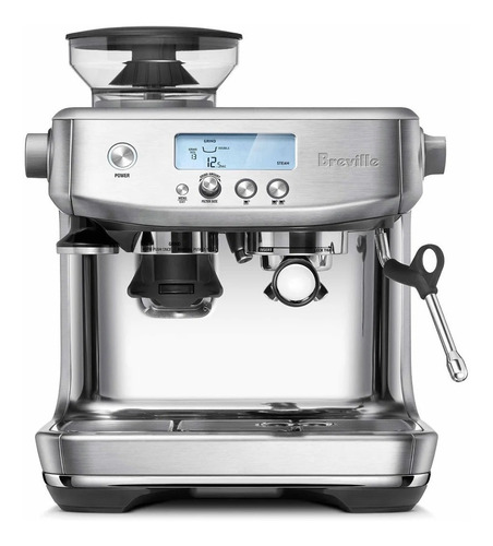 Cafetera Breville The Barista Pro BES878 super automática brushed stainless steel expreso 120V