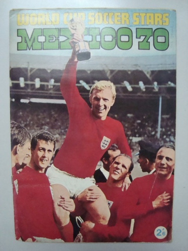 Álbum De Figurinhas Copa Do Mundo Fifa México 1970 Fks