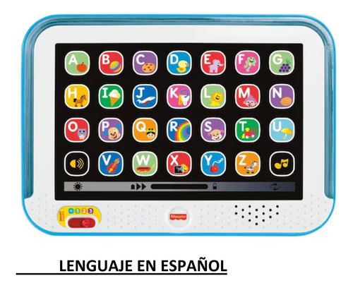Fisher Price Ríe Y Aprende Tablet De Aprendizaje Azul Españo