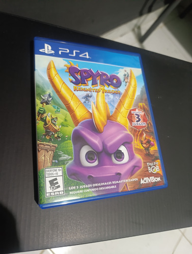 Videojuego Fisico Playstation 4 De Spyro Reignited Trilogy (Usado)
