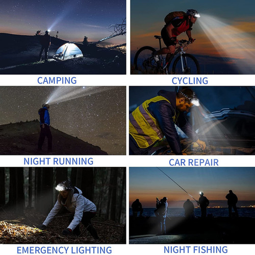 Faro Delantero De 8 Led Cob, Impermeable, Con Zoom, Zoom, Pa