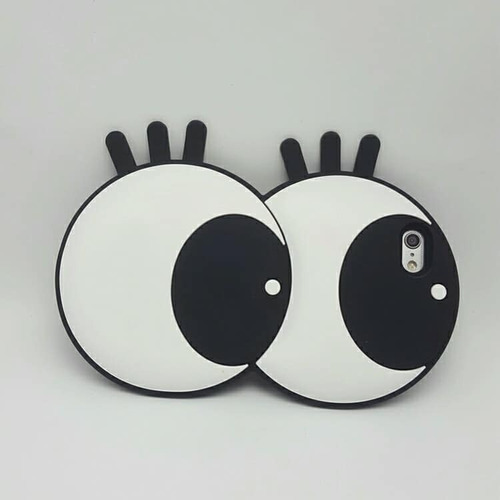 Imagem 6 de 7 de Capa Capinha Case iPhone 6 Plus Moschino Olho Cilios 3d