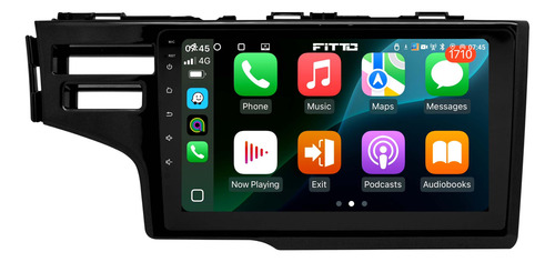 Multimidia Honda Fit Wrv Android 14 2gb 64gb Carplay 9p Qled