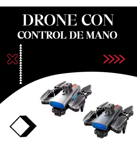 Drone K90 Max Camara C/remoto Luces Sensor Gps Obstaculos Gris