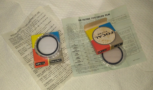 Filtros Para Lentes De 49mm (2 Filtros)