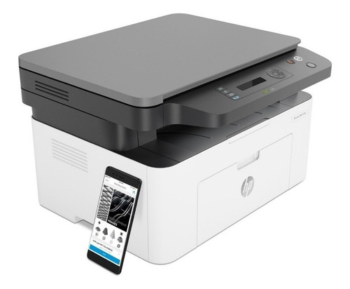 Impresora multifunción HP LaserJet Pro 135W con wifi blanca y negra 220V - 240V MFP 135w