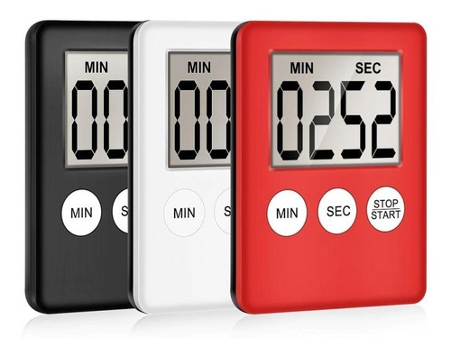 Temporizador Timer Digital  Con Iman 99 Minutos Con Alarma