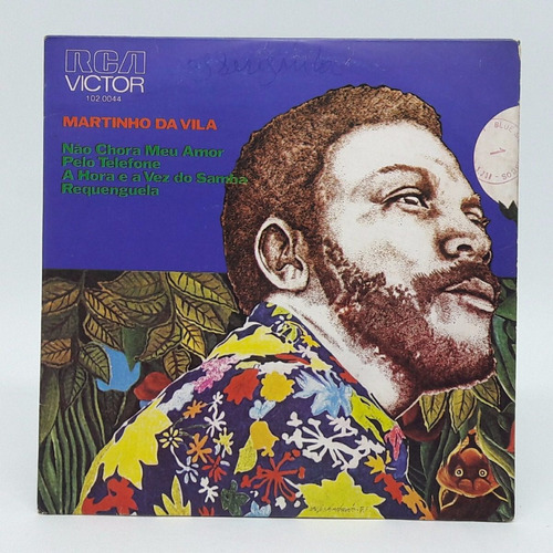 Ep Compacto Martinho Da Vila Não Chora Meu Amor Disco Vinil