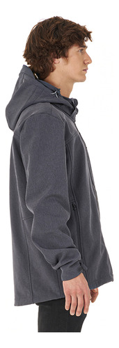 Chaqueta Hombre Macaya Softshell Hoody Melange Azul Lippi