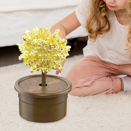 Kit De Cultivo De Cristal Novedoso, Juguete Amarillo