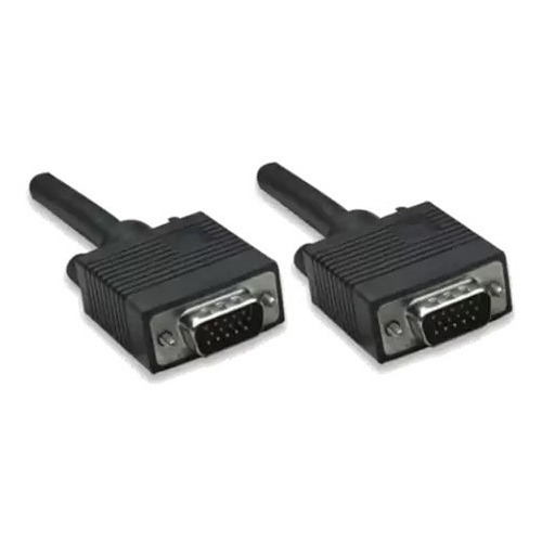 Cable Vga Manhattan Para Monitor O Proyector 30 Mts Negro Ma