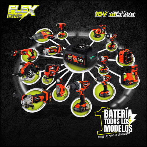 Imagen 8 de 12 de Llave Impacto Brushless Bat 18v Dowen Pagio