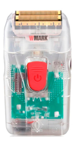 Maquina De Cabelo Shaver Wmark Ng987 Transparente Barbeador