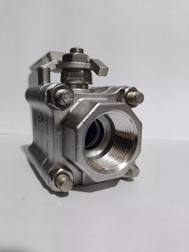 Válvula De Esfera Roscable 1 Npt Acero Inox Marca Worcester
