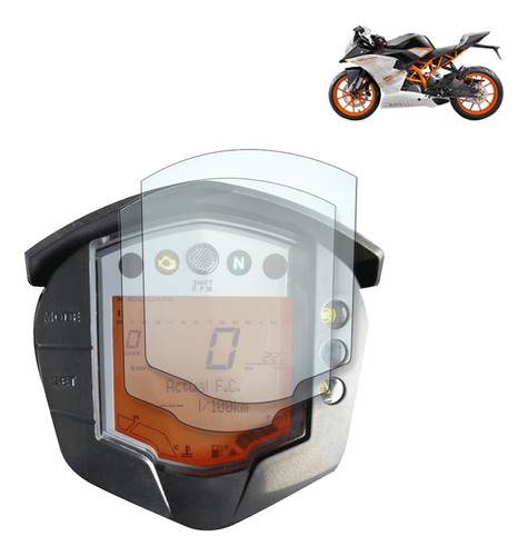 2 Micas Protector Velocímetro Ktm Duke Rc 200 250 390