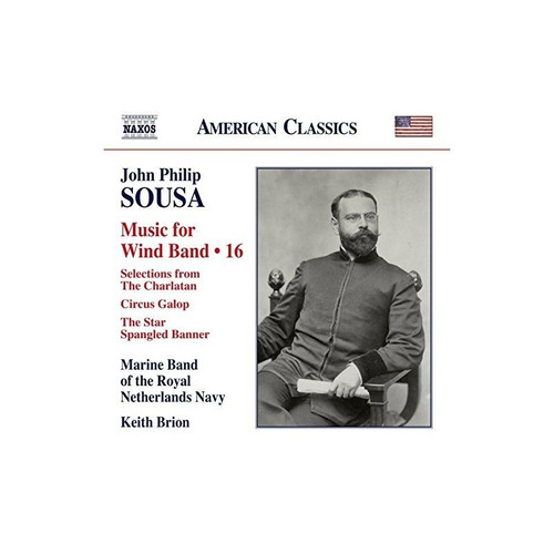 Sousa/brion John Philip Sousa Music For Wind Band V16 Cd