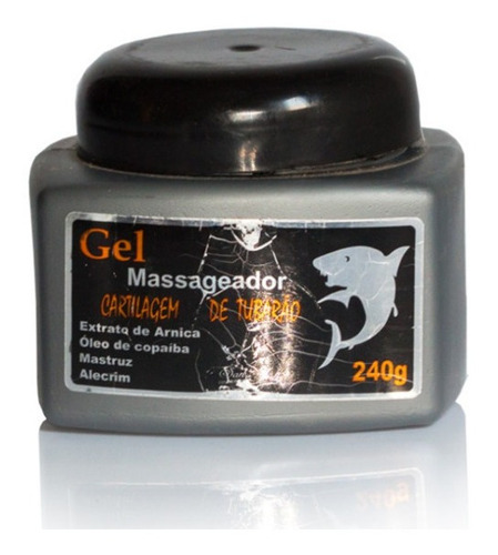 Kit Com 12 Gel Massageador Cartilagem De Tubarão San Jully