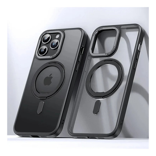 Capa De Celular Com Suporte Giratório 360° Para iPhone 15