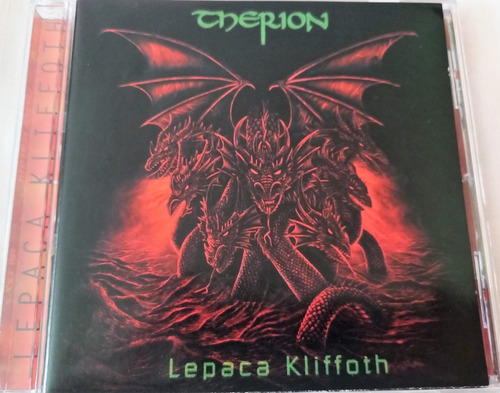 Therion - Lepaca Kliffoth Cd 1era Ed Europea Metal Sinfónico (Usado)