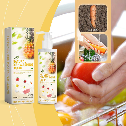 Limpiador Multiusos Para Frutas Y Verduras, 100 M