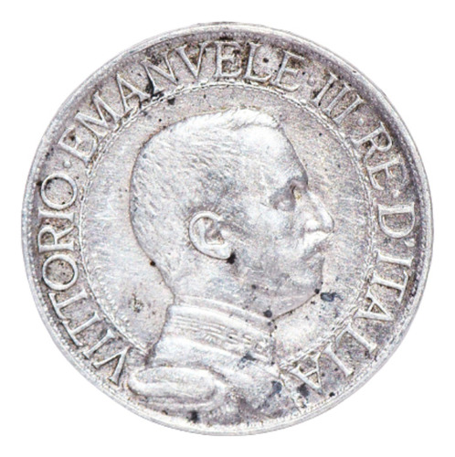 Moneda De Coleccion 1 Lira Plata 835 Data 1910