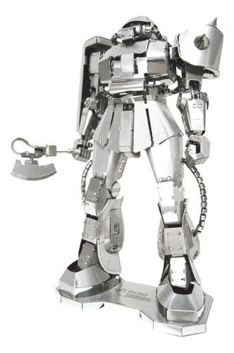 Kit De Fascinaciones Iconx Ms-06 Zaku Ii 3d Del Metal Del Mo