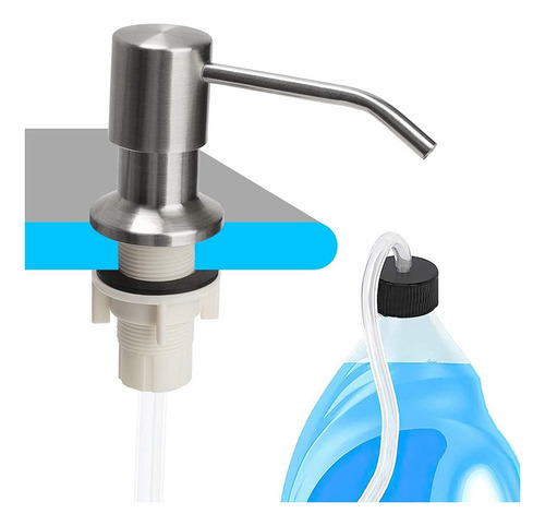 Js Dispensador De Jabón Para Fregadero De Cocina Y Juego De