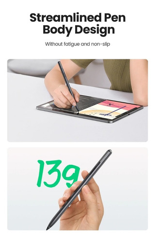 Imagen 3 de 10 de Lapiz Stylus Pencil iPad 6 7 8 Mini 5 Pro Air 3 4 12h Ugreen