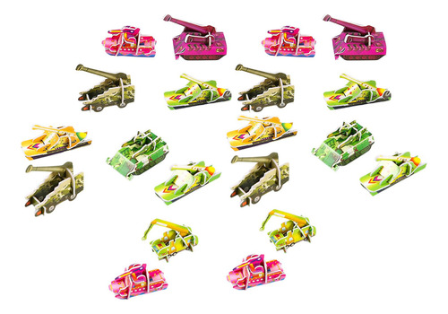 Set De Rompecabezas En 3d, Juguetes Educativos Para Tanques