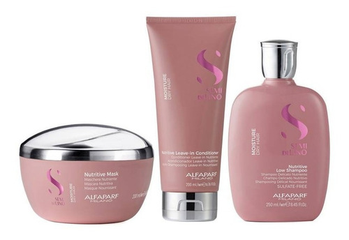 Kit Shampo + Acondicionador + Mascarilla Alfaparf Moisture 