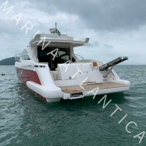 Imagem 5 de 10 de Lancha Azimut Intermarine 48 2008 Volvo Ips 600 - D6 435