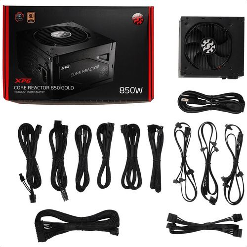 Fuente De Poder Xpg Core Reactor 850w 80 Plus Gold Modular