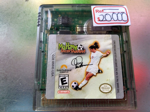 Juego De Gameboy Color,mig Hammo Soccer Shoo