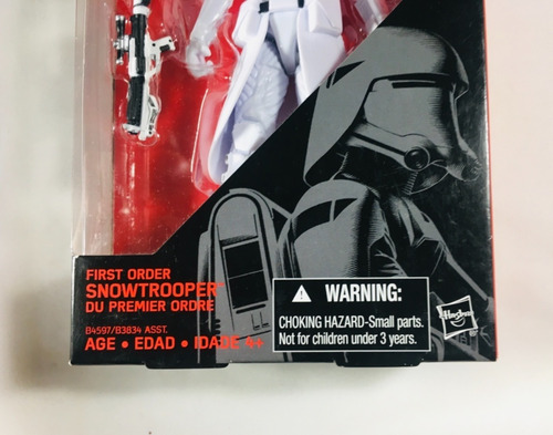 First Order Snowtrooper Star Wars Black Series Figura