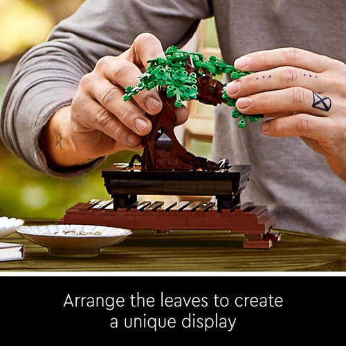 Lego Icons Bonsai Artificial Tree Building 10281 Home Decor