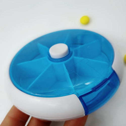 Pastillero, Dispensador De Píldoras De 7 Días, Pastillero Re
