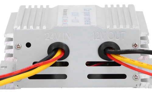 Convertidor Reductor De Voltaje Alimentación De 24v A 12v Cc