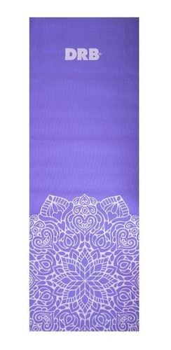 Imagen 2 de 9 de Colchoneta Yoga Mat Gimnasio Pilates Estampada 6mm Drb®