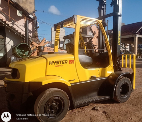Empilhadeira Hyster H155ft*7 T*rod Duplo*t2e*5.4*glp*repasse