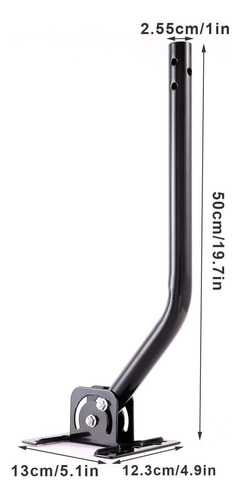 Monte De Antena De Plato Satelital Ajustable 1 Pulgada Para