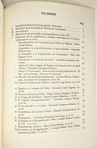 Revista Historia Concepción 5 Números